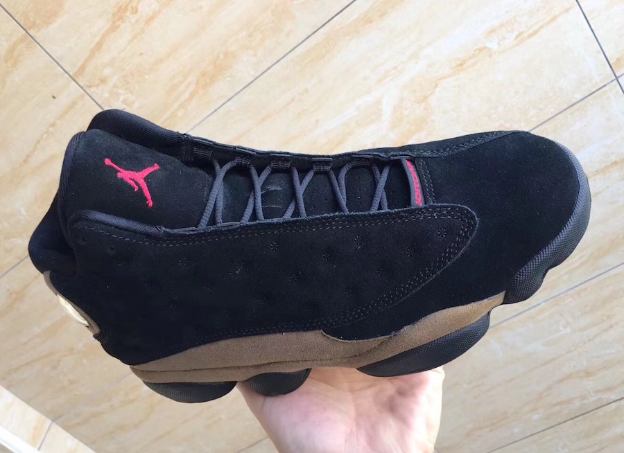 olive green and black 13s