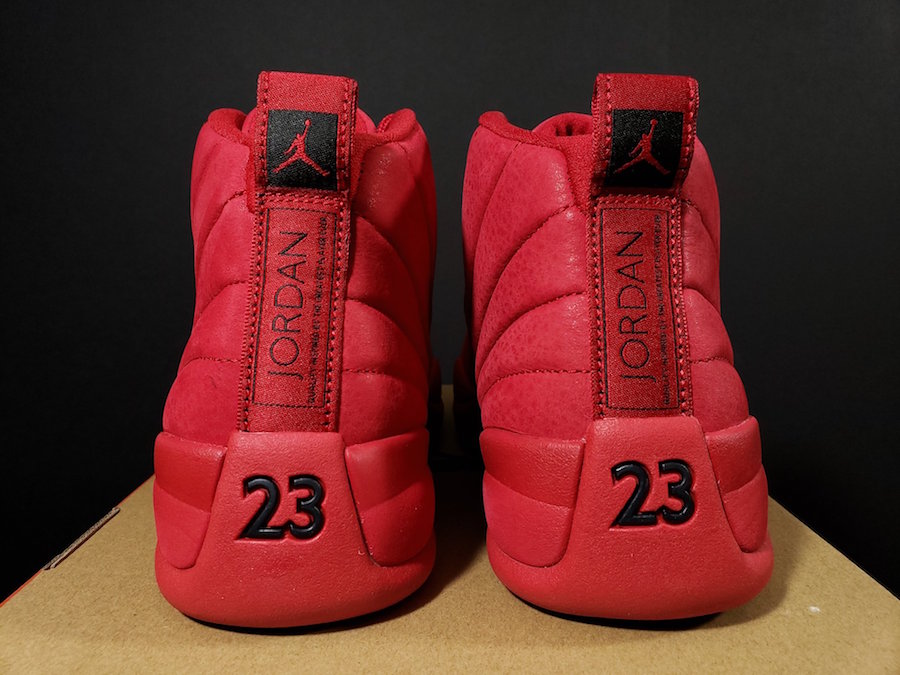 all red jordan 12 2018