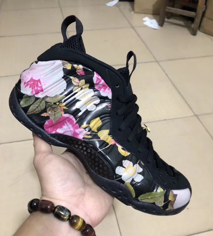 nike air foamposite 1 floral