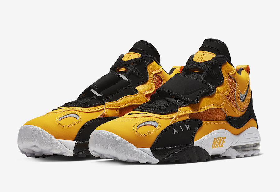 nike air max speed turf black and yellow