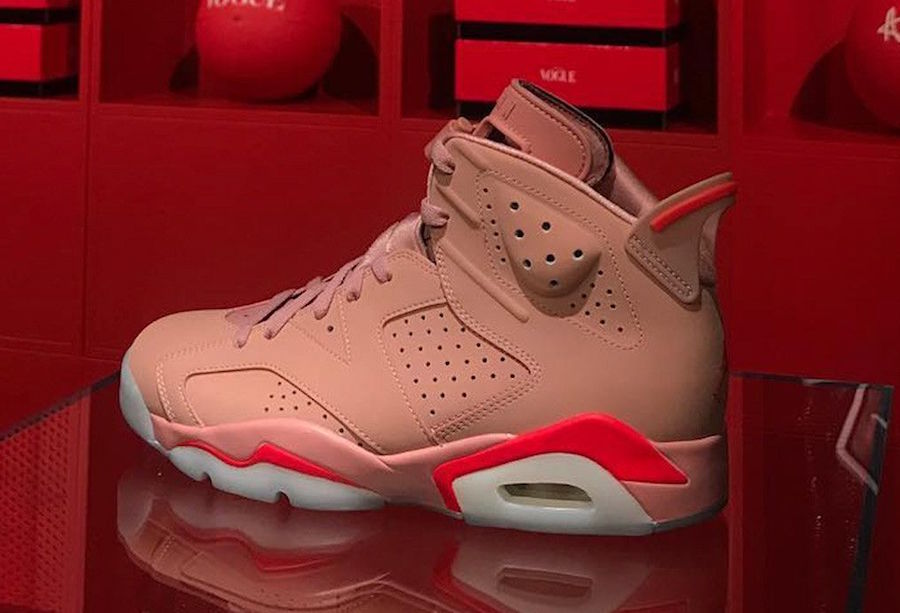 millennial pink air jordan 6 release date