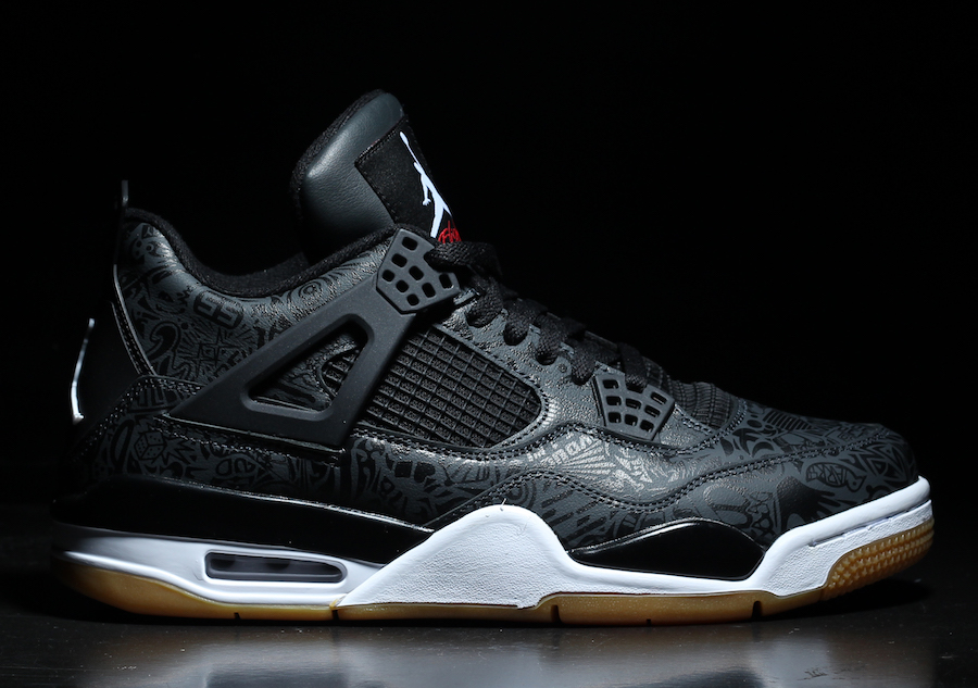 jordan 4 black gum bottom